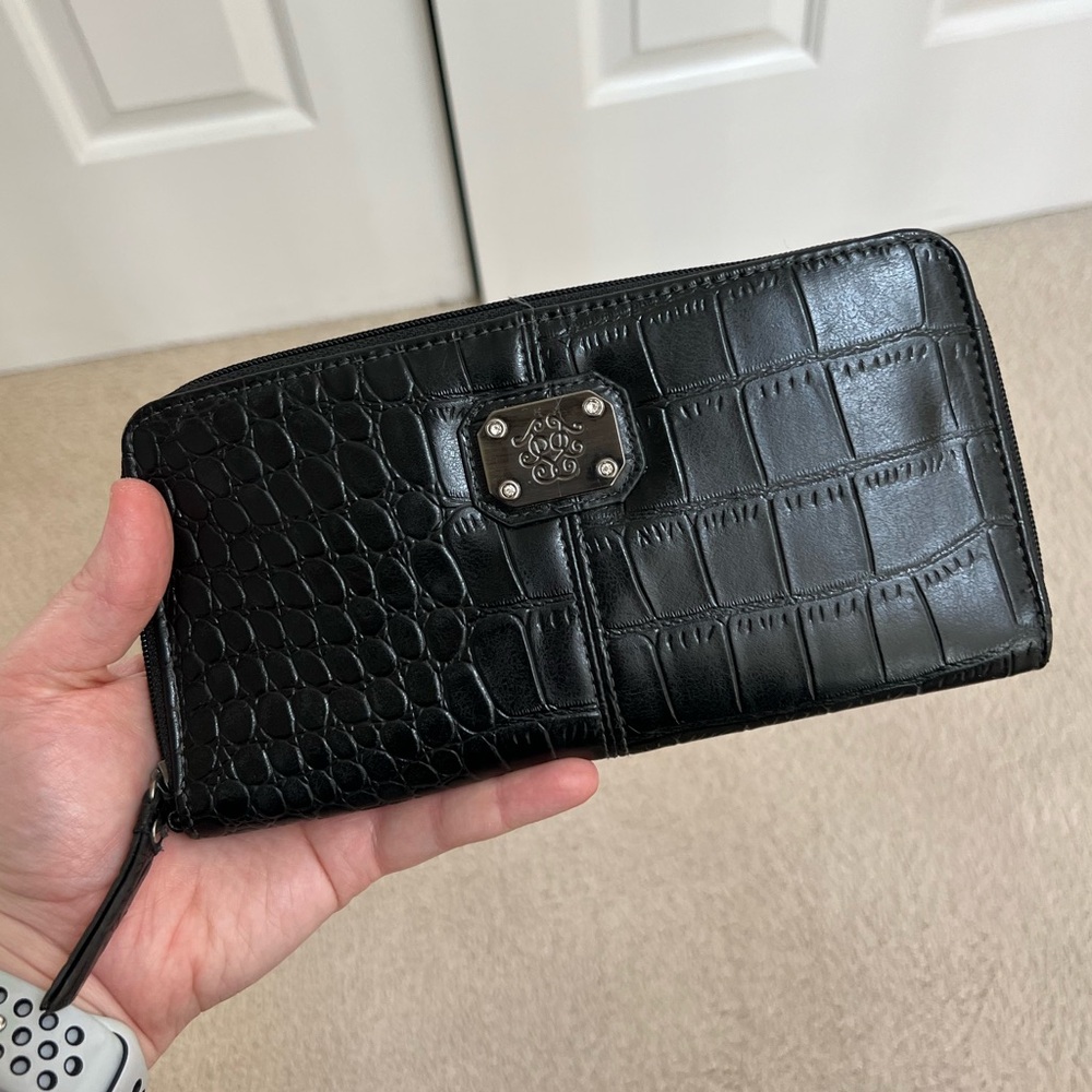 Jessica Simpson Croc Embossed Wallet